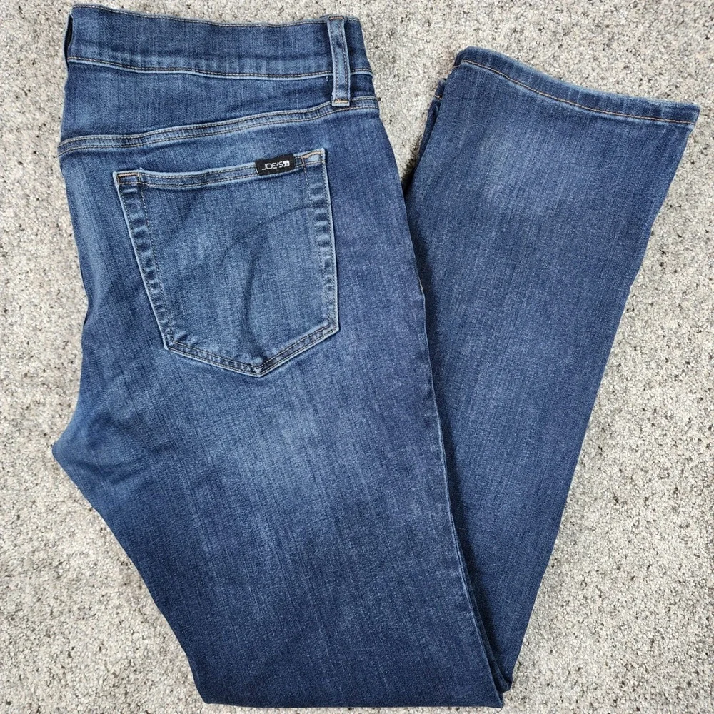 Joe's Jeans Brixton Straight Narrow Mens 36 Medium Wash Stretch EUC Retails $228